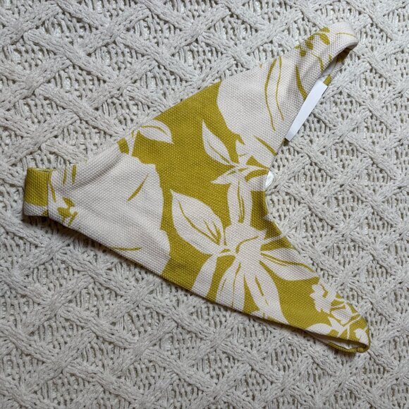 NWT L*Space‎ Cabana Bottom Bitsy Yellow White Floral Textured Bikini Bottom – XL - Picture 6 of 6